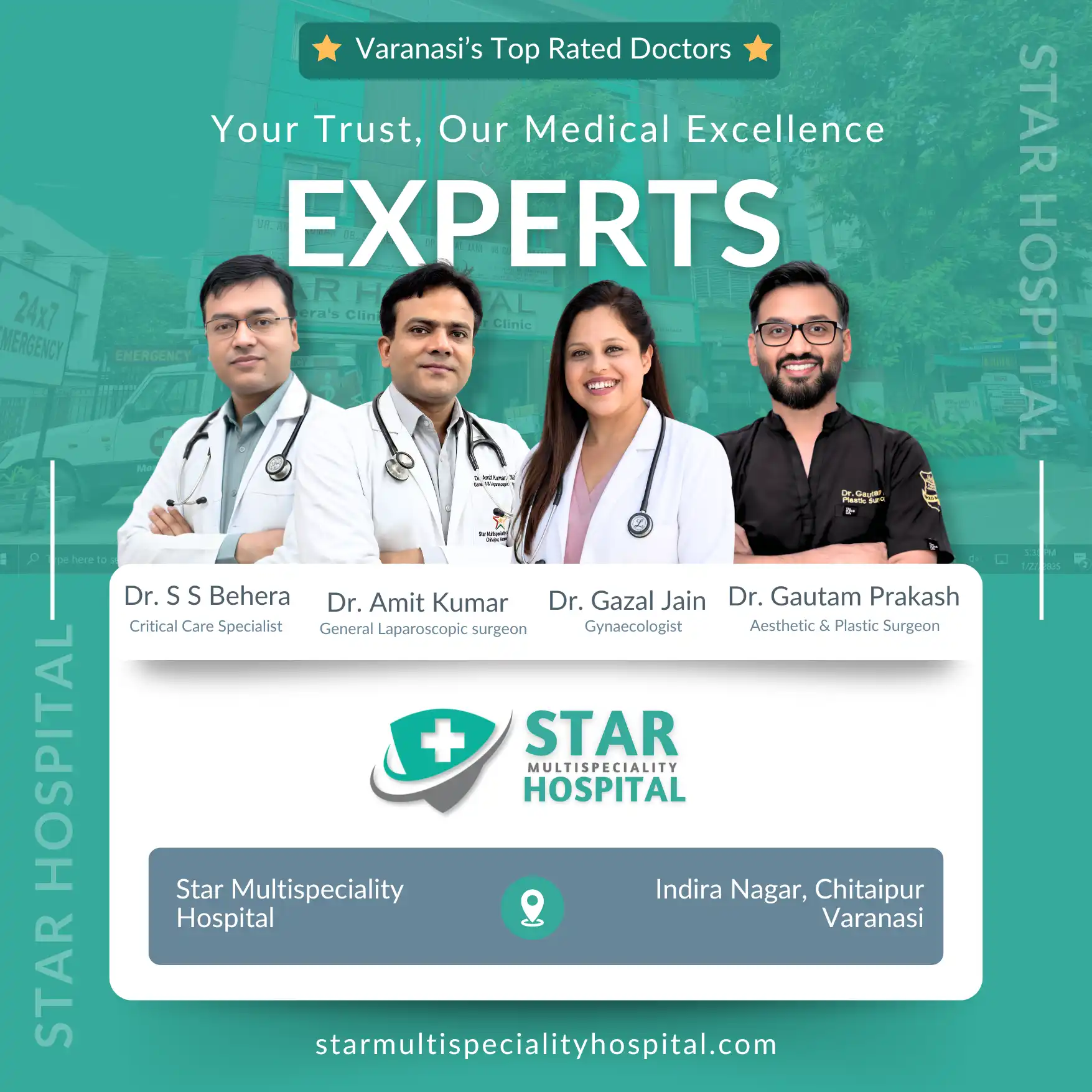 Hospitals in Varanasi Accepting Ayushman | Star Multispeciality